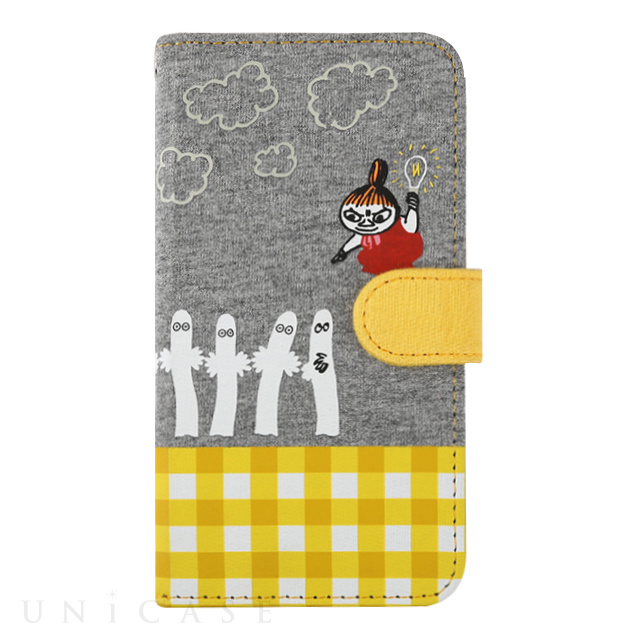 【iPhone6s/6 ケース】ムーミン Sweat Fabric ダイアリーケース (リトルミイ＆ニョロニョロ)