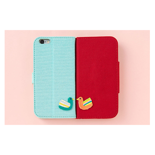 APPLIQUE COUPLE (RAINBOW BIRD)goods_nameサブ画像