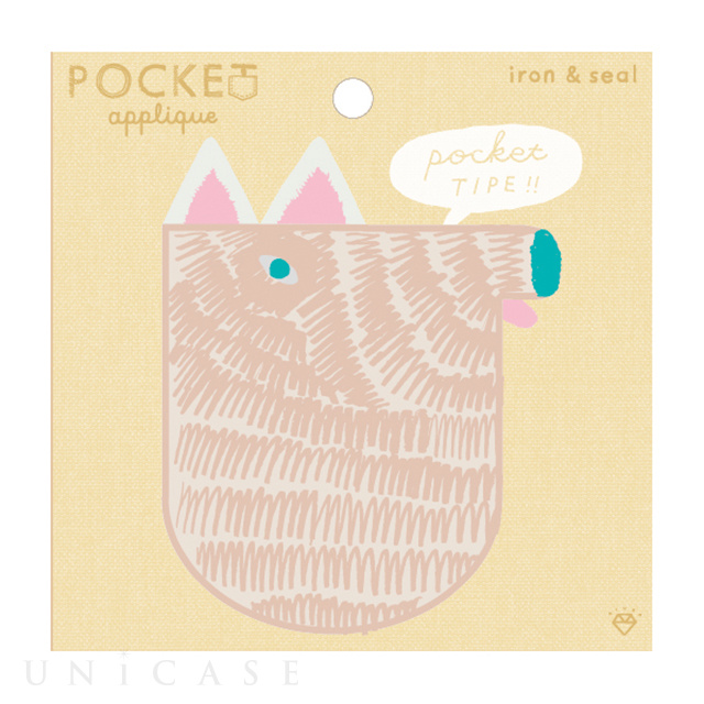 APPLIQUE POCKET (wolf pocket)