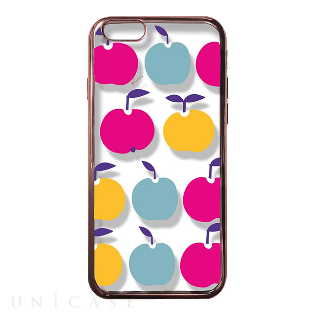 【iPhone6s/6 ケース】Metallico (りんごたち2)