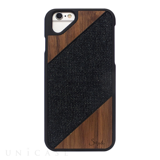 【iPhone6s/6 ケース】S-tyle (Non wash × Wood)