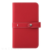 【マルチ スマホケース】Universal Folio Madison collection 5inch (Red)