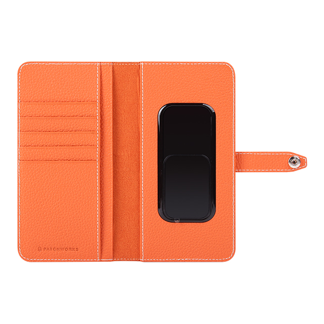 【マルチ スマホケース】Universal Folio Madison collection 5.7inch (Orange)サブ画像