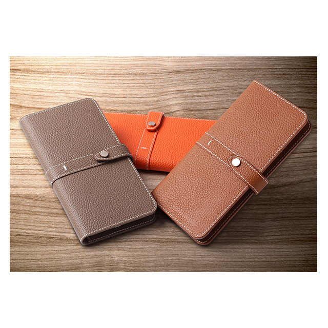 【マルチ スマホケース】Universal Folio Madison collection 5.7inch (Orange)サブ画像