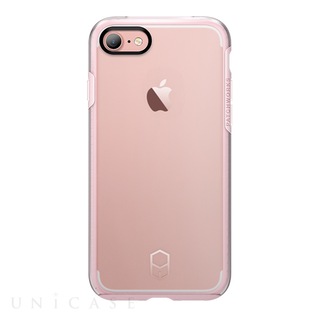 【iPhone8/7 ケース】Level Case (Pink/Clear)