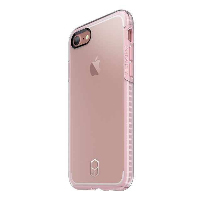 【iPhone8/7 ケース】Level Case (Pink/Clear)サブ画像