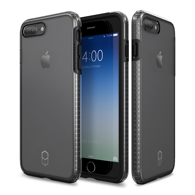 【iPhone8 Plus/7 Plus ケース】Level Case (Black/Clear)サブ画像