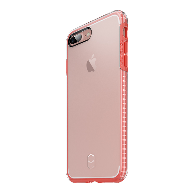 【iPhone8 Plus/7 Plus ケース】Level Case (Red/Clear)サブ画像