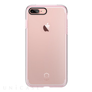 【iPhone8 Plus/7 Plus ケース】Level Case (Pink/Clear)