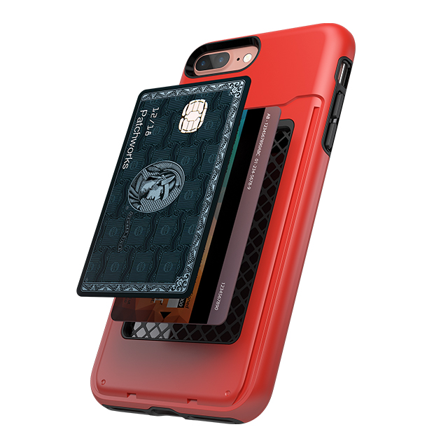 【iPhone8 Plus/7 Plus ケース】Level Case Card Edition (Red)サブ画像