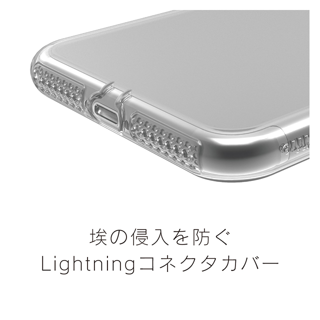 【iPhone7 ケース】AegisPro フルガード立体ガラス+TPUケース (クリア+ホワイト)goods_nameサブ画像