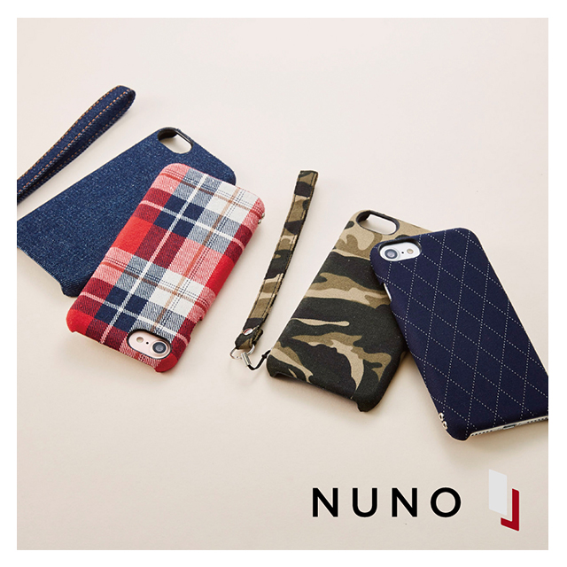 【iPhoneSE(第3/2世代)/8/7/6s/6 ケース】NUNO ファブリックケース (レッドチェック)goods_nameサブ画像