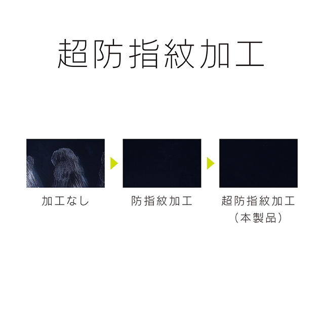 【iPhone7 Plus フィルム】フレームフィルム (ブルーライト低減/ブラック)サブ画像