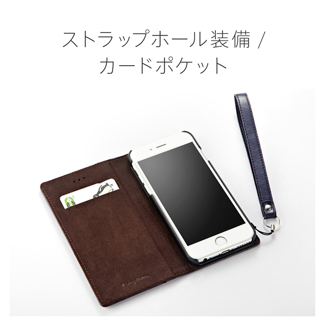 【iPhone8 Plus/7 Plus ケース】FlipNote フリップノートケース (ワインレッド)goods_nameサブ画像