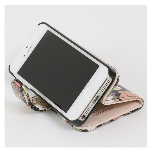 【iPhone6s/6 ケース】フラワーキャットiPhone6/6ｓケース (ピンク)サブ画像