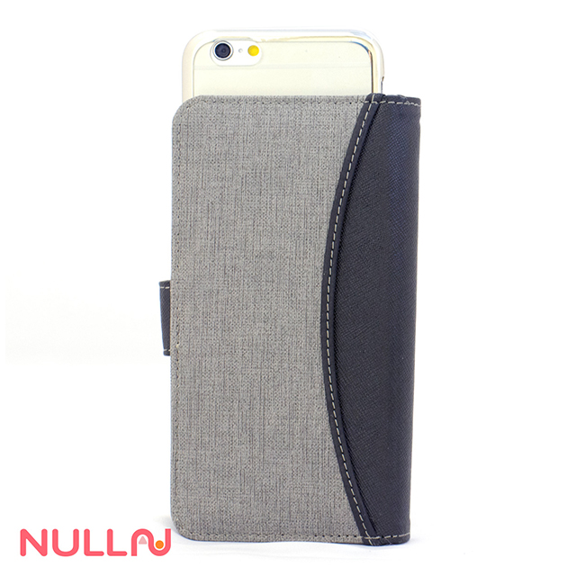 【iPhone8/7 ケース】FASHION WALLET CASE (Gray)goods_nameサブ画像