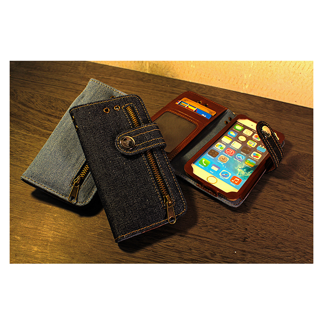 【iPhone8/7 ケース】Denim Case (Black)goods_nameサブ画像