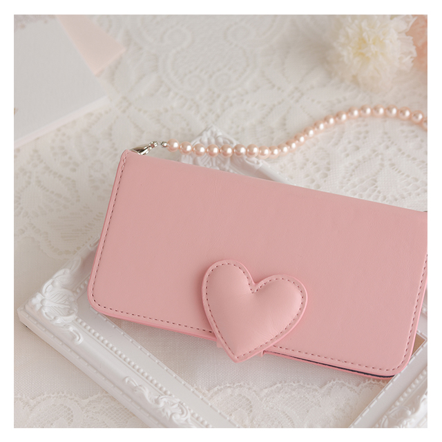 【iPhoneSE(第3/2世代)/8/7 ケース】Heart Diary (ピンク)サブ画像