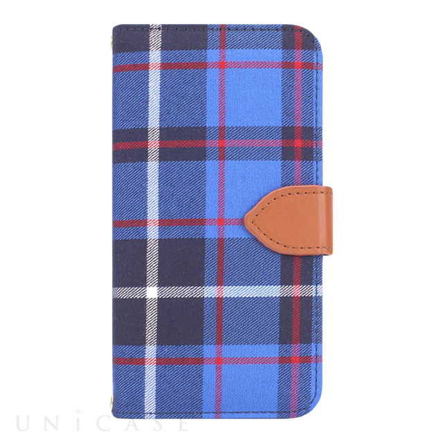 【iPhone8/7 ケース】Diary Check (Blue)
