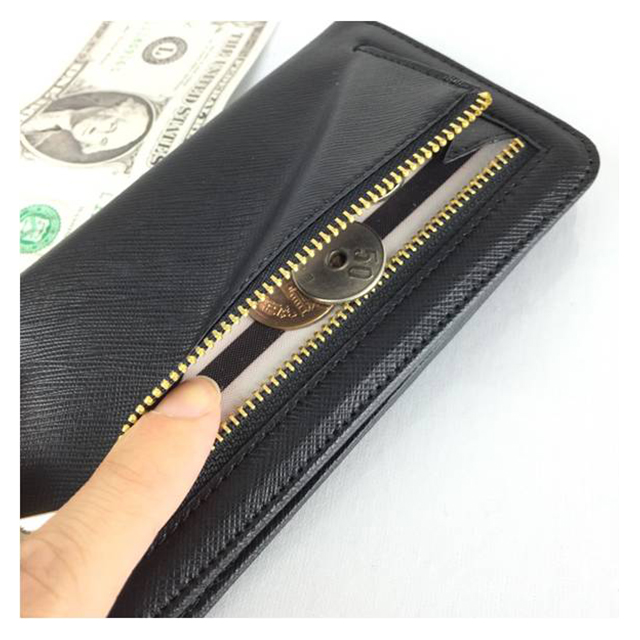 【iPhone8/7 ケース】Wallet Case (Black)goods_nameサブ画像