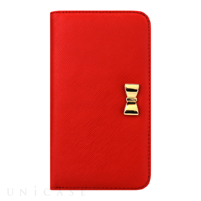 【iPhone8/7 ケース】Wallet Case (Ribbon Red)
