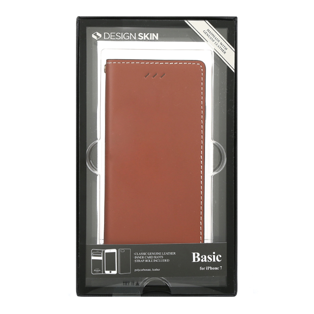 【iPhone8/7 ケース】Basic (Red Brown)goods_nameサブ画像