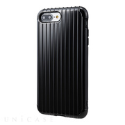 【iPhone8 Plus/7 Plus ケース】”Rib” Hybrid Case (Black)