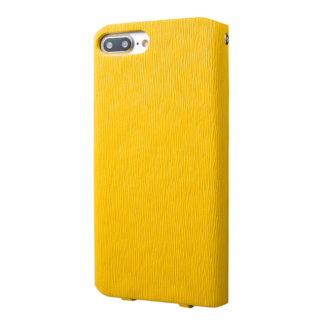 【iPhone8 Plus/7 Plus ケース】Flap Leather Case ”Colo” (Yellow)サブ画像