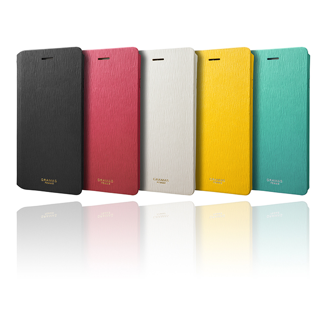 【iPhone8 Plus/7 Plus ケース】Flap Leather Case ”Colo” (Yellow)goods_nameサブ画像