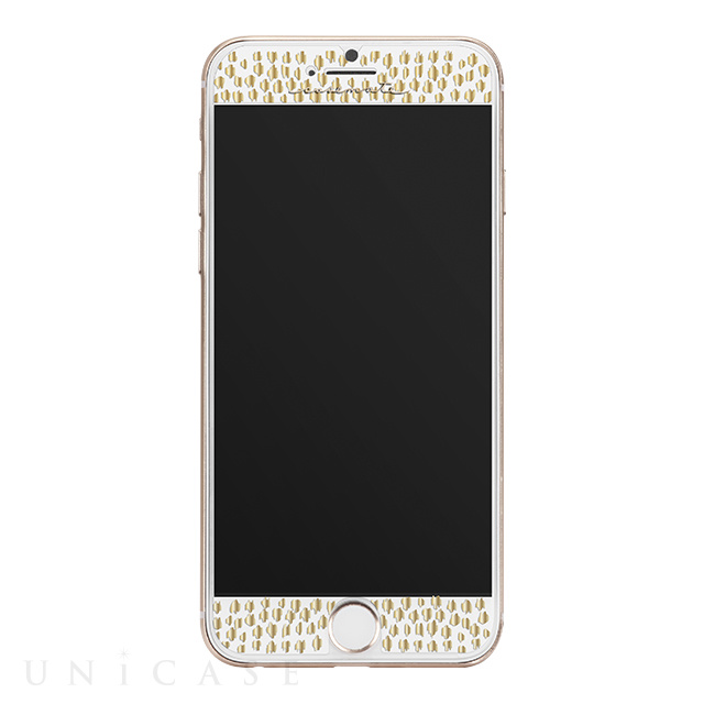 【iPhone8/7/6s/6 フィルム】Gilded Glass Screen Protector (Champagne)