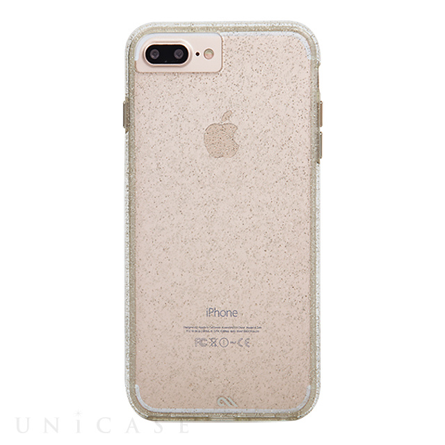 【iPhone8 Plus/7 Plus ケース】Sheer Glam Case (Champagne Gold)
