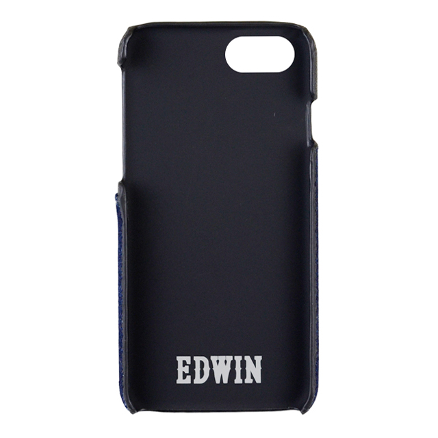 【iPhoneSE(第3/2世代)/8/7 ケース】EDWIN [アジャストharfデニム] (ブラック)goods_nameサブ画像