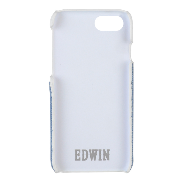 【iPhoneSE(第3/2世代)/8/7 ケース】EDWIN [アジャストharfデニム] (ホワイト)サブ画像