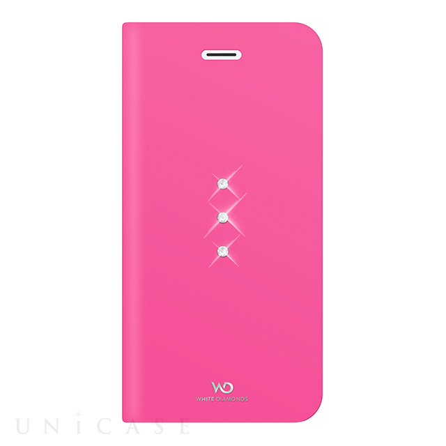 【iPhone8/7 ケース】CRYSTAL BOOKLET (PINK)