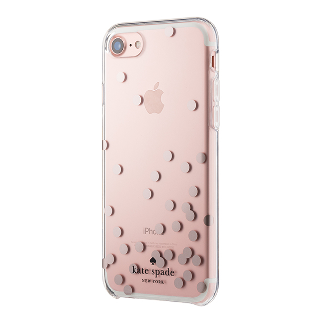 【iPhoneSE(第2世代)/8/7 ケース】1PC Comold (Dot Rose Gold Foil/Clear)goods_nameサブ画像
