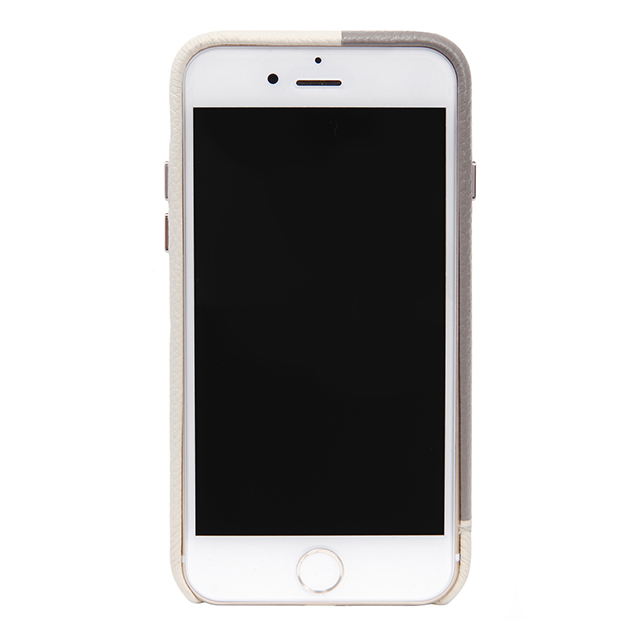 【iPhone8/7 ケース】Verge Hard shell White/greyサブ画像