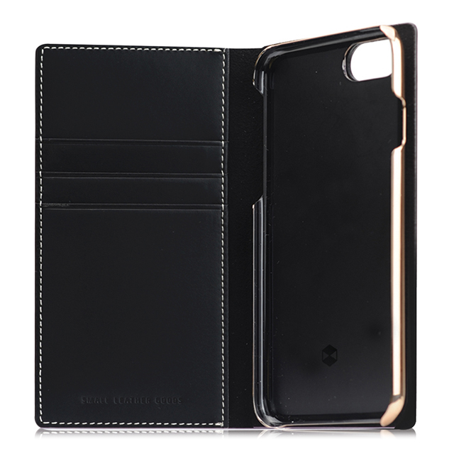 【iPhoneSE(第3/2世代)/8/7 ケース】Buttero Leather Case (ブラック)サブ画像