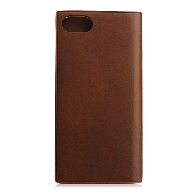 【iPhoneSE(第3/2世代)/8/7 ケース】Buttero Leather Case (ブラウン)サブ画像