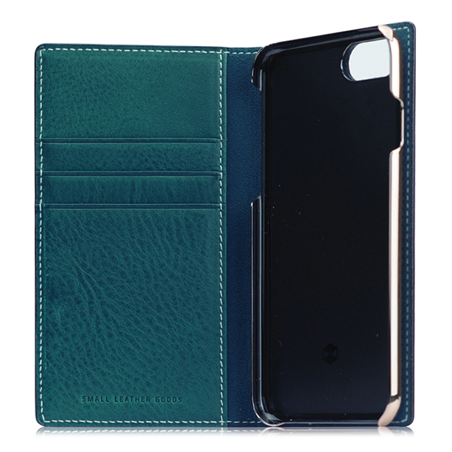【iPhoneSE(第3/2世代)/8/7 ケース】Minerva Box Leather Case (ブルー)サブ画像