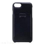 【iPhoneSE(第3/2世代)/8/7 ケース】Minerva Box Leather Back Case (ブラック)