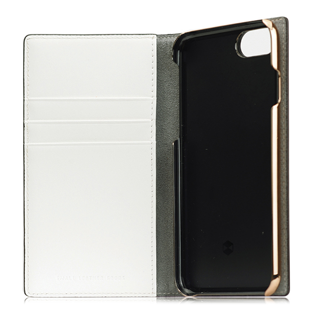 【iPhoneSE(第3/2世代)/8/7 ケース】Calf Skin Metal Case (ホワイト)サブ画像