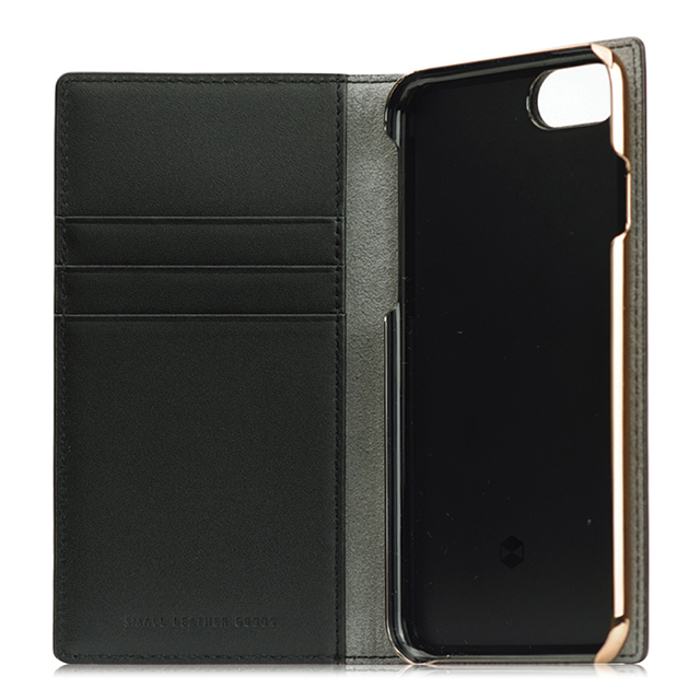 【iPhoneSE(第3/2世代)/8/7 ケース】Calf Skin Metal Case (ブラック)goods_nameサブ画像
