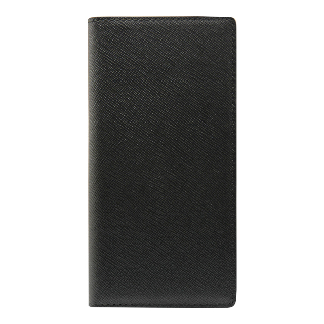 【iPhoneSE(第3/2世代)/8/7 ケース】Saffiano Zipper Case (ブラック)サブ画像
