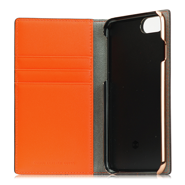 【iPhoneSE(第3/2世代)/8/7 ケース】Edition Calf Skin Leather Diary (オレンジ)goods_nameサブ画像