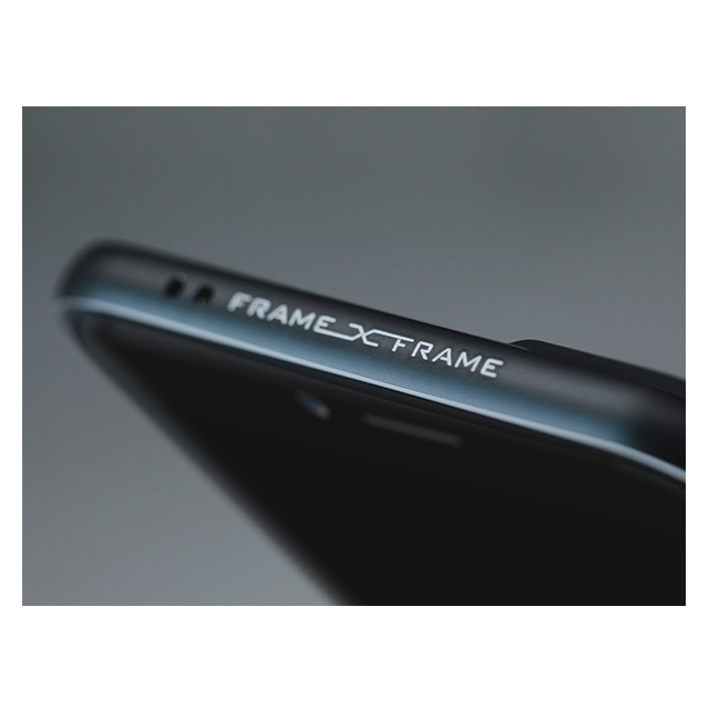 【iPhone7 Plus ケース】FRAME x FRAME メタルバンパーケース (ブラック/ブラック)サブ画像