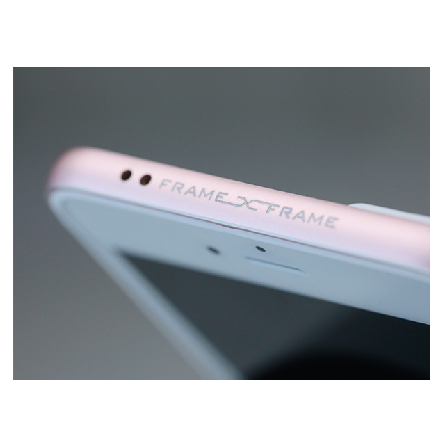 【iPhone7 Plus ケース】FRAME x FRAME メタルバンパーケース (ローズゴールド/ホワイト)goods_nameサブ画像