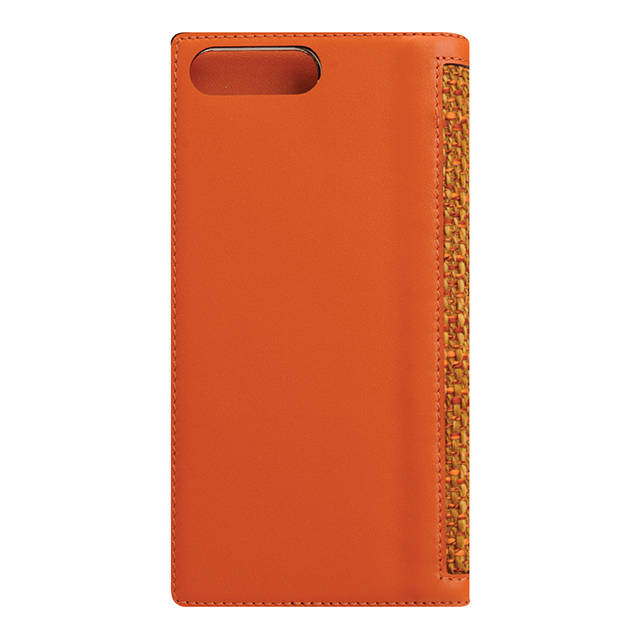 【iPhone8 Plus/7 Plus ケース】Edition Calf Skin Leather Diary (オレンジ)サブ画像