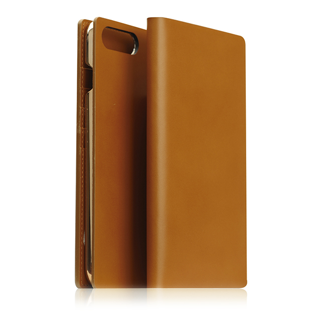 【iPhone8 Plus/7 Plus ケース】Calf Skin Leather Diary (キャメル)goods_nameサブ画像