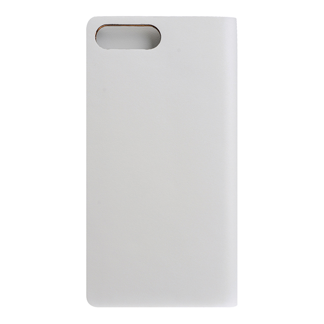 【iPhone8 Plus/7 Plus ケース】Calf Skin Leather Diary (ホワイト)goods_nameサブ画像