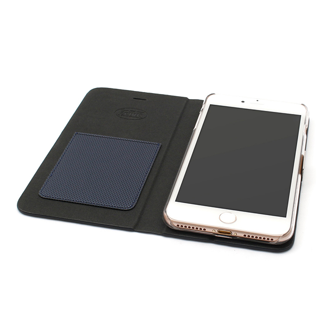 【iPhone7 Plus ケース】Metallic Diary (ネイビー)goods_nameサブ画像